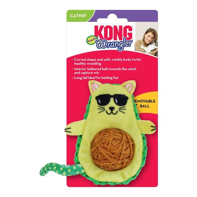 Kong - Juguete Wrangler Avocato para gatos Kong.