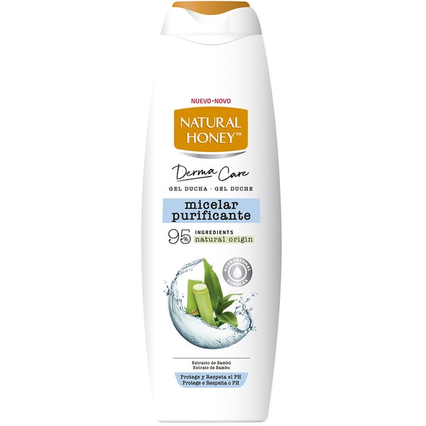 gel de baño SkinCare Pure Micelar sin jabón con extractos de bambú bottle 650 ml