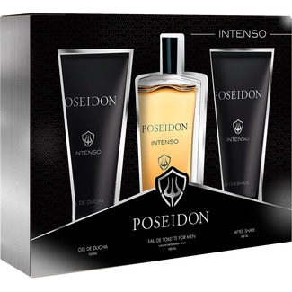 POSEIDON Wasser estuche con eau de toilette masculina natural spray 150 ml + gel de ducha 150 ml + after shave 150 ml