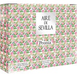 Peonía gift box with natural eau de toilette for women spray 150 ml + body cream 150 ml + shower gel 150 ml