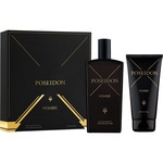 Hombre gift box with eau de toilette for men spray 150 ml + 150 ml tube of after shave