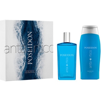 POSEIDON antártico estuche con eau de toilette masculina 100 ml + gel de ducha perfumado 250 ml