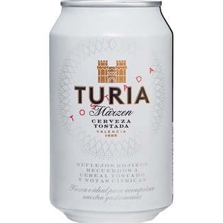 TURIA Märzen-style brown ale from Valencia tin 33 cl