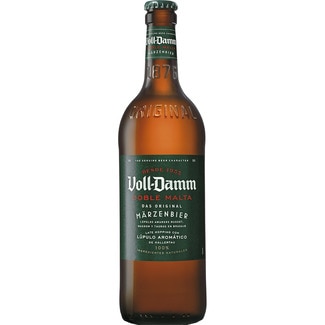VOLL DAMM Helles Bier extra Doppelmalz Flasche 66 cl