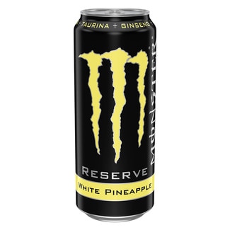 Bebida energética con taurina y ginseng Reserve sabor Piña blanca lata 50 cl - Monster Energy