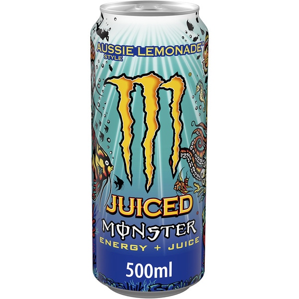 Energydrink mit Taurin und Ginseng Juiced Aussie Style Lemonade Dose 50 cl