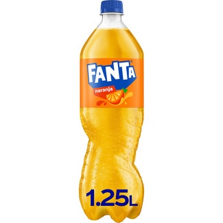FANTA Orangenerfrischungsgetränk mit Kohlensäure Flasche 1,25 l