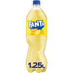 Zitronenerfrischungsgetränk mit Kohlensäure Flasche 1,25 l