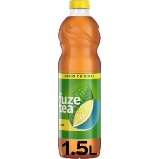 FUZE TEA original flavour lemon tea soft drink bottle 1,5 l