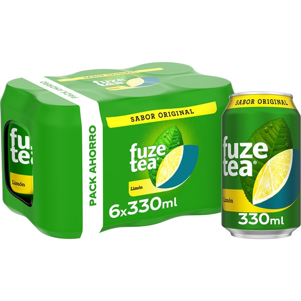 original flavour lemon tea soft drink 12-pack tins 33 cl