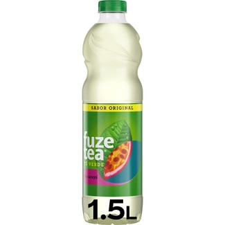 FUZE TEA Teegetränk grüner Tee mit Maracuja Originalgeschmack Flasche 1,5 l l