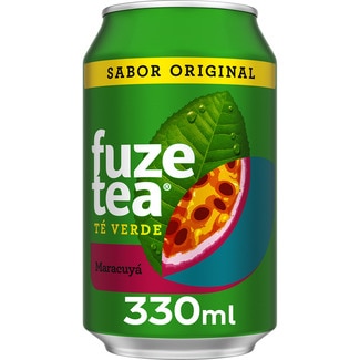 FUZE TEA green tea and passion fruit soft drink tin 33 cl
