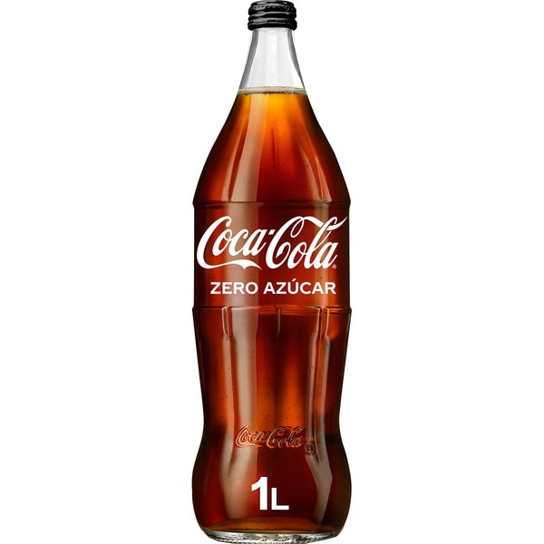 Cola-Erfrischungsgetränk zuckerfrei Flasche 1 l (Glasbehälter)