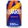 AQUARIUS orange flavour isotonic drink tin 33 cl