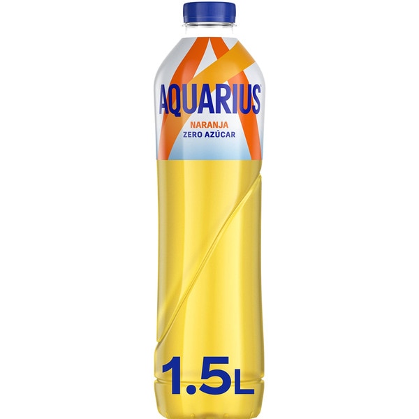 sugar free orange flavour isotonic drink bottle 1,5 l