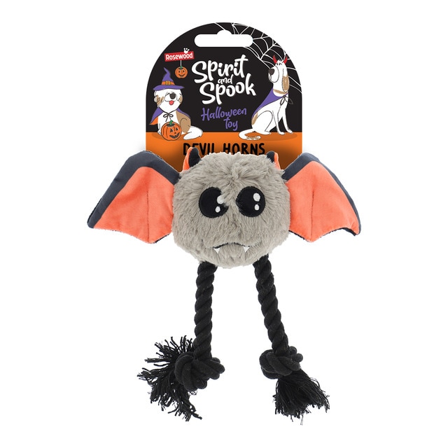 Rosewood – Juguete para perros Halloween Devil Horns Rosewood. Amarillo Talla Única
