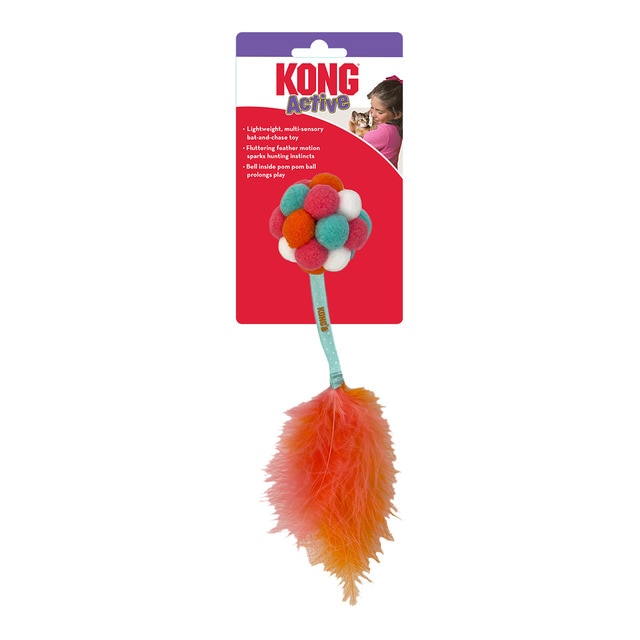 Kong – Juguete Cat Active Bubble Ball para gatos Kong. Talla Única