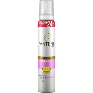 PANTENE PRO-V espuma Rizos Definidos fijación 05 con aceite de coco spray 300 ml