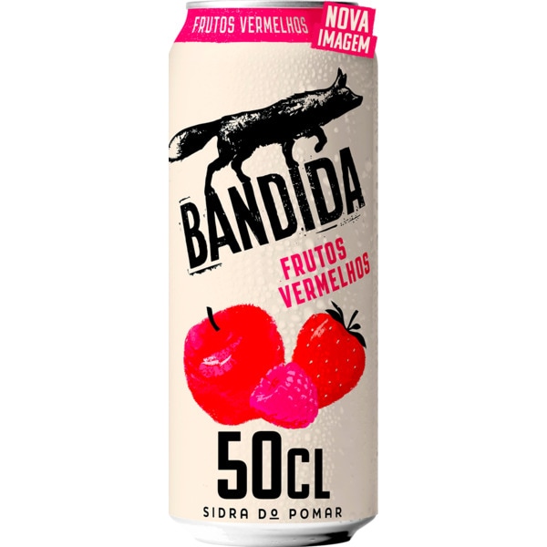 Sidra de Maçã com Frutos Vermelhos lata 50 cl
