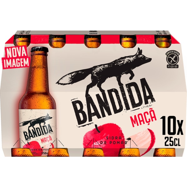 Sidra de Maçã Pack 10 unidades lata 25 cl