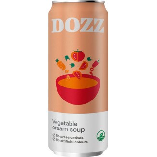 Dozz Sopa Cremosa de Vegetais embalagem 310 g
