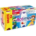 Kids L. Casei strawberry and vanilla gluten-free 6-pack units 100 g + 2 free