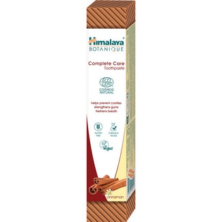 HIMALAYA BOTANIQUE pasta de dientes ecológica Complete Care canela sin gluten y vegana Rohr 75 ml