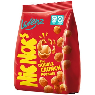 LORENZ Nic Nacs salt-coated peanuts bag 125 g