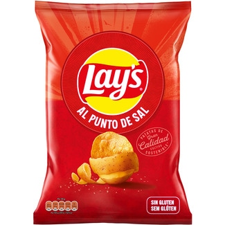 Patatas fritas al punto de sal bolsa 150 g - Lay's
