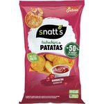 NatuChips BBQ-Geschmack aus Flocken, Kartoffel und Soja 100% natürliche Zutaten Tasche 85 g