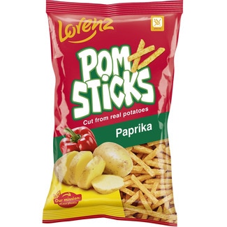 LORENZ Pomsticks paprika crisps bag 100 g