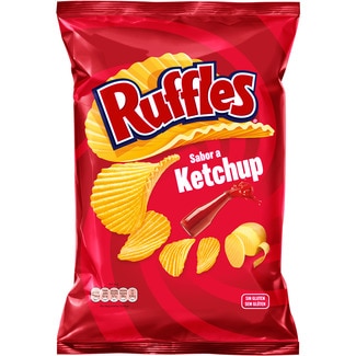 Patatas fritas sabor Ketchup bolsa 150 g - Ruffles