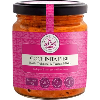 LA REINA DE LAS TORTILLAS cochinita pibil frasco 250 g