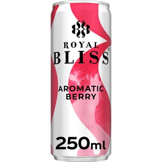 ROYAL BLISS tónica Aromatic Berry con notas de frutos del bosque y jazmín lata 25 cl
