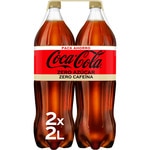 Zero Caffeine sugar-free cola soft drink 2-pack bottles 2 l