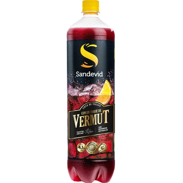 Tinto de verano with a touch vermouth bottle 1,5 l