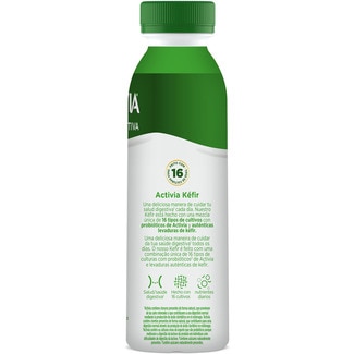 Kéfir natural para beber sin azúcares añadidos botella 280 g - Danone Activia