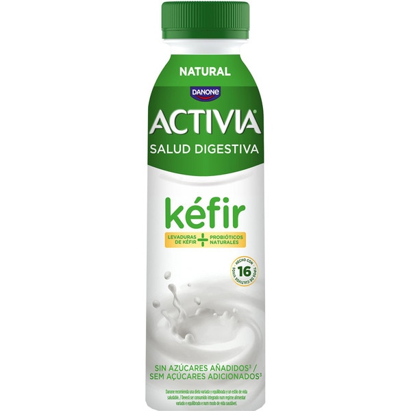 plain kefir drink with no added sugar bottle 280 g