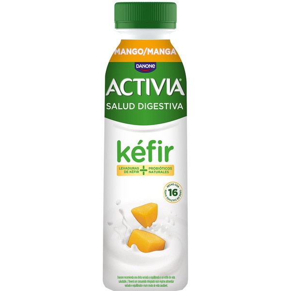 Mango flavoured kefir drink bottle 280 g