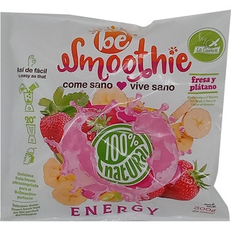 Smoothie Obstmischung Energy Erdbeere und Banane Tasche 300 g