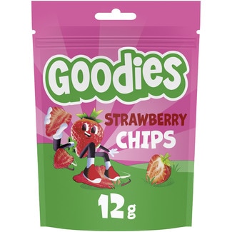GOODIES strawberry chips ages 3+ years bag 12 g