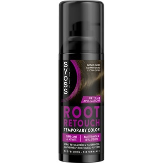 SYOSS instant cover hair colour dark brunette root retoucher spray 120 ml