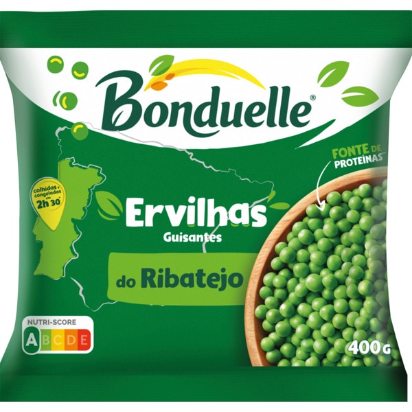 Ervilhas Ultracongeladas do Ribatejo embalagem 400 g