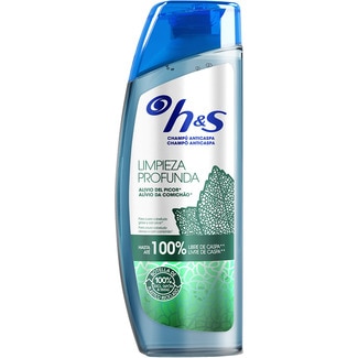 H&S champú anticaspa Limpieza Profunda alivio del picor frasco 300 ml