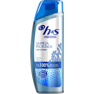 H&S champú anticaspa Limpieza Profunda frescor intenso frasco 300 ml