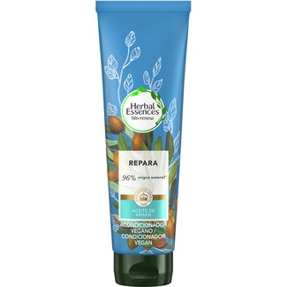 HERBAL ESSENCES acondicionador Repara Aceite de Argán tubo 250 ml 0% parabenos parafina colorantes ni ftalatos