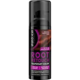 SYOSS Instant cover cashmere red hair colour root retoucher spray 120 ml