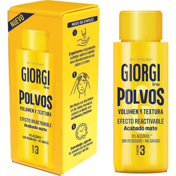 3 volume fixing powder with matte finish 0% alcohol container 10 g