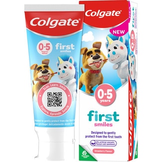 COLGATE pasta de dientes infantil Bluey sabor fresa suave de 0 a 5 años tubo 50 ml