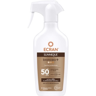 ECRAN Sunnique bronce+ Sonnenschutzmilch vitEox 80 SPF-50 Pistole 270 ml wasserbeständig